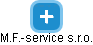 M.F.-service s.r.o. - obrázek vizuálního zobrazení vztahů obchodního rejstříku