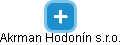 Akrman Hodonín s.r.o. - obrázek vizuálního zobrazení vztahů obchodního rejstříku