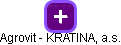 Agrovit - KRATINA, a.s. - obrázek vizuálního zobrazení vztahů obchodního rejstříku