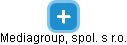 Mediagroup, spol. s r.o. - obrázek vizuálního zobrazení vztahů obchodního rejstříku