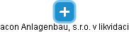acon Anlagenbau, s.r.o. v likvidaci - obrázek vizuálního zobrazení vztahů obchodního rejstříku