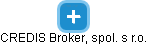 CREDIS Broker, spol. s r.o. - obrázek vizuálního zobrazení vztahů obchodního rejstříku