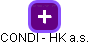 CONDI - HK a.s. - obrázek vizuálního zobrazení vztahů obchodního rejstříku