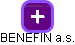 BENEFIN a.s. - obrázek vizuálního zobrazení vztahů obchodního rejstříku
