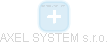 AXEL SYSTEM s.r.o. - obrázek vizuálního zobrazení vztahů obchodního rejstříku