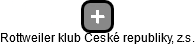 Rottweiler klub České republiky, z.s. - obrázek vizuálního zobrazení vztahů obchodního rejstříku