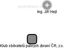 Klub sběratelů palných zbraní ČR, z.s. - obrázek vizuálního zobrazení vztahů obchodního rejstříku