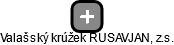 Valašský krúžek RUSAVJAN, z.s. - obrázek vizuálního zobrazení vztahů obchodního rejstříku