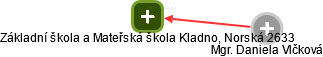 Základní škola a Mateřská škola Kladno, Norská 2633 - obrázek vizuálního zobrazení vztahů obchodního rejstříku