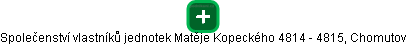 Společenství vlastníků jednotek Matěje Kopeckého 4814 - 4815, Chomutov - obrázek vizuálního zobrazení vztahů obchodního rejstříku