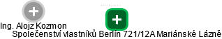 Společenství vlastníků Berlín 721/12A Mariánské Lázně - obrázek vizuálního zobrazení vztahů obchodního rejstříku