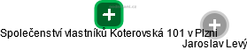 Společenství vlastníků Koterovská 101 v Plzni - obrázek vizuálního zobrazení vztahů obchodního rejstříku