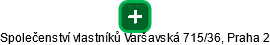 Společenství vlastníků Varšavská 715/36, Praha 2 - obrázek vizuálního zobrazení vztahů obchodního rejstříku