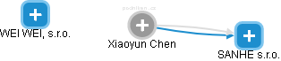  Xiaoyun Ch. - Vizualizace  propojení osoby a firem v obchodním rejstříku