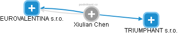 Xiulian Chen - Vizualizace  propojení osoby a firem v obchodním rejstříku